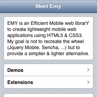 Emy iOS theme