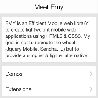 Emy iOS theme